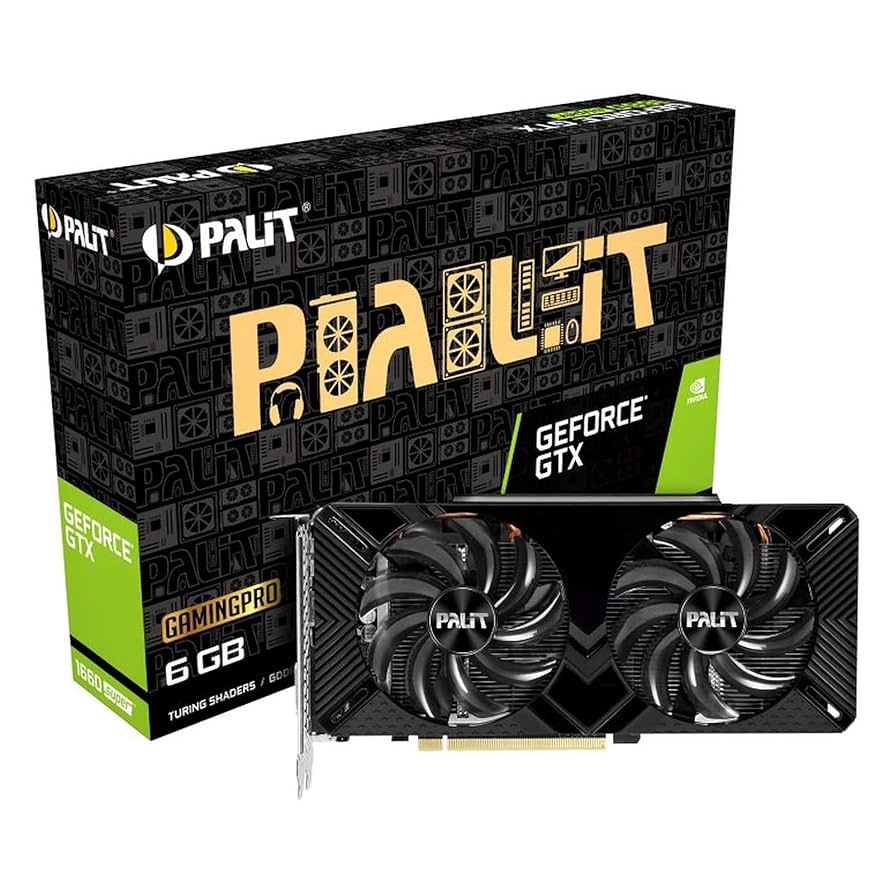 PALIT　NVIDIA GeForce GTX 1660Super Palit GeForce GTX 1660 Super GamingPro 6GB GDDR6 Graphics